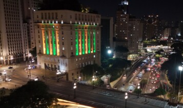 São Paulo ganha iluminação verde e amarela para a Copa do Mundo 2026