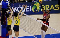 Onde assistir Brasil República Dominicana ao vivo vôlei feminino
