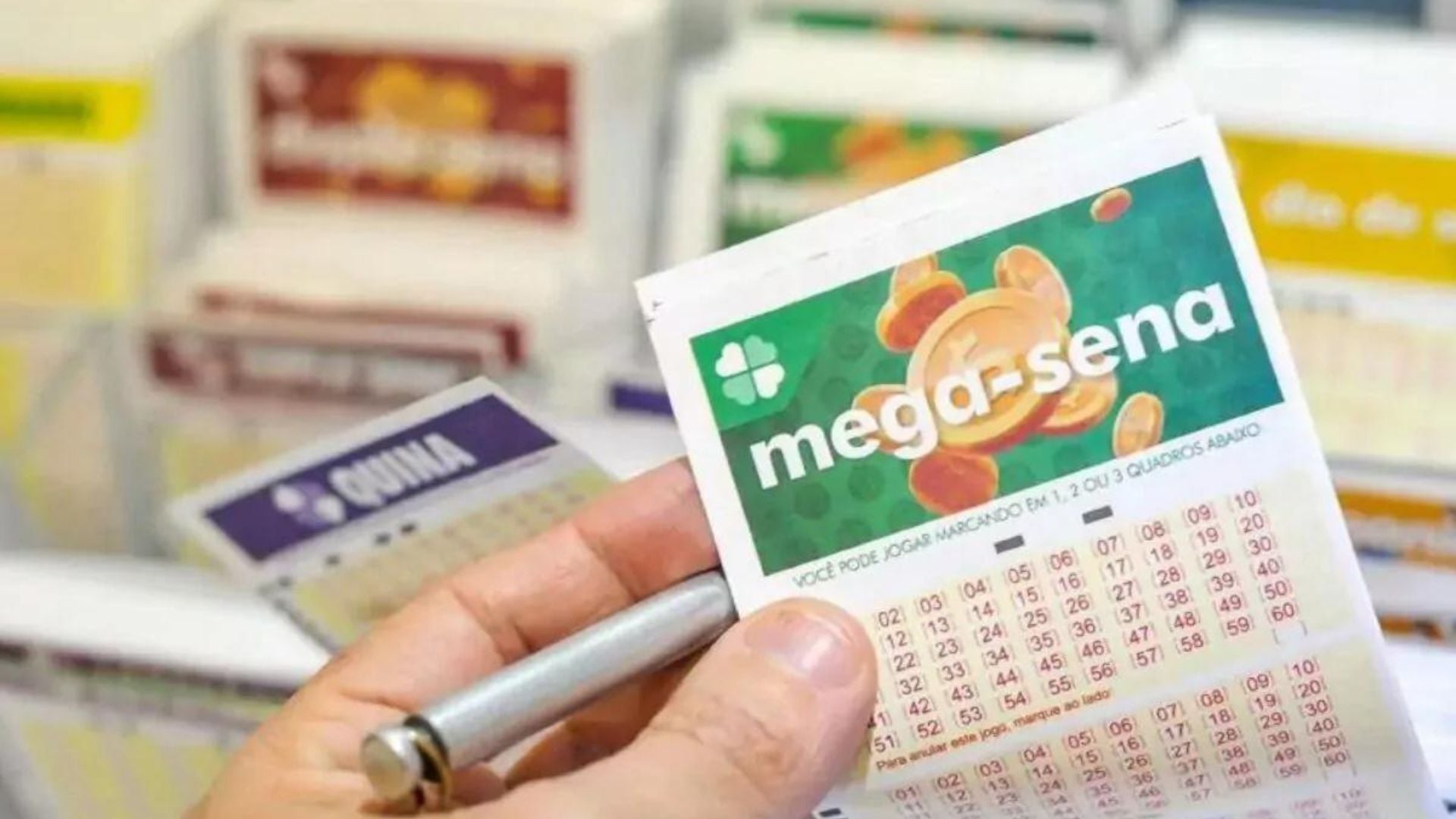 Mega, Lotofácil e Federal: Loterias de sábado somam R$ 72 milhões hoje