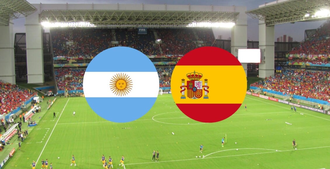 Transmissão ao vivo Espanha x Argentina