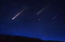 Que horas vai começar a chuva de meteoros hoje