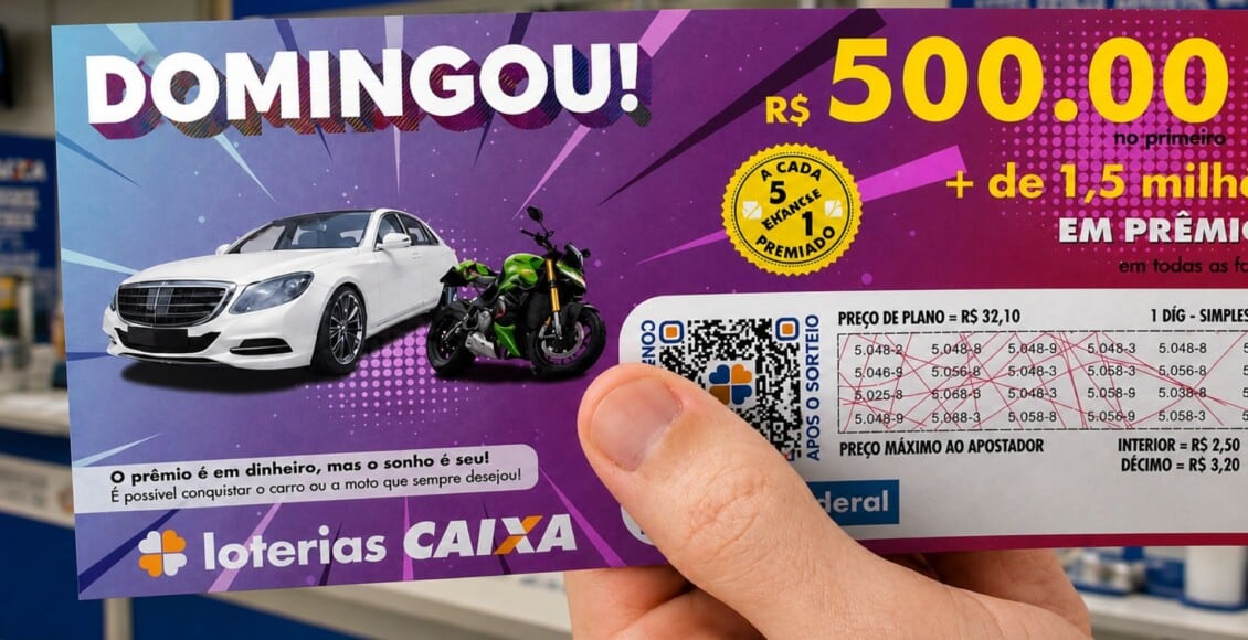 Resultado da Loteria Federal hoje 6084