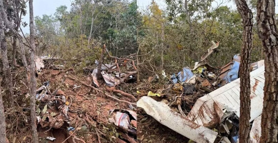 Avião cai em Campo Grande