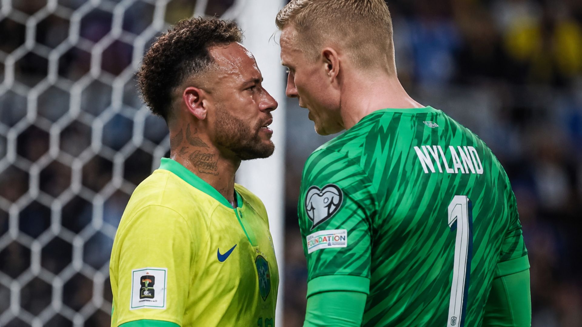 Saiba o que Neymar disse para o goleiro da Noruega