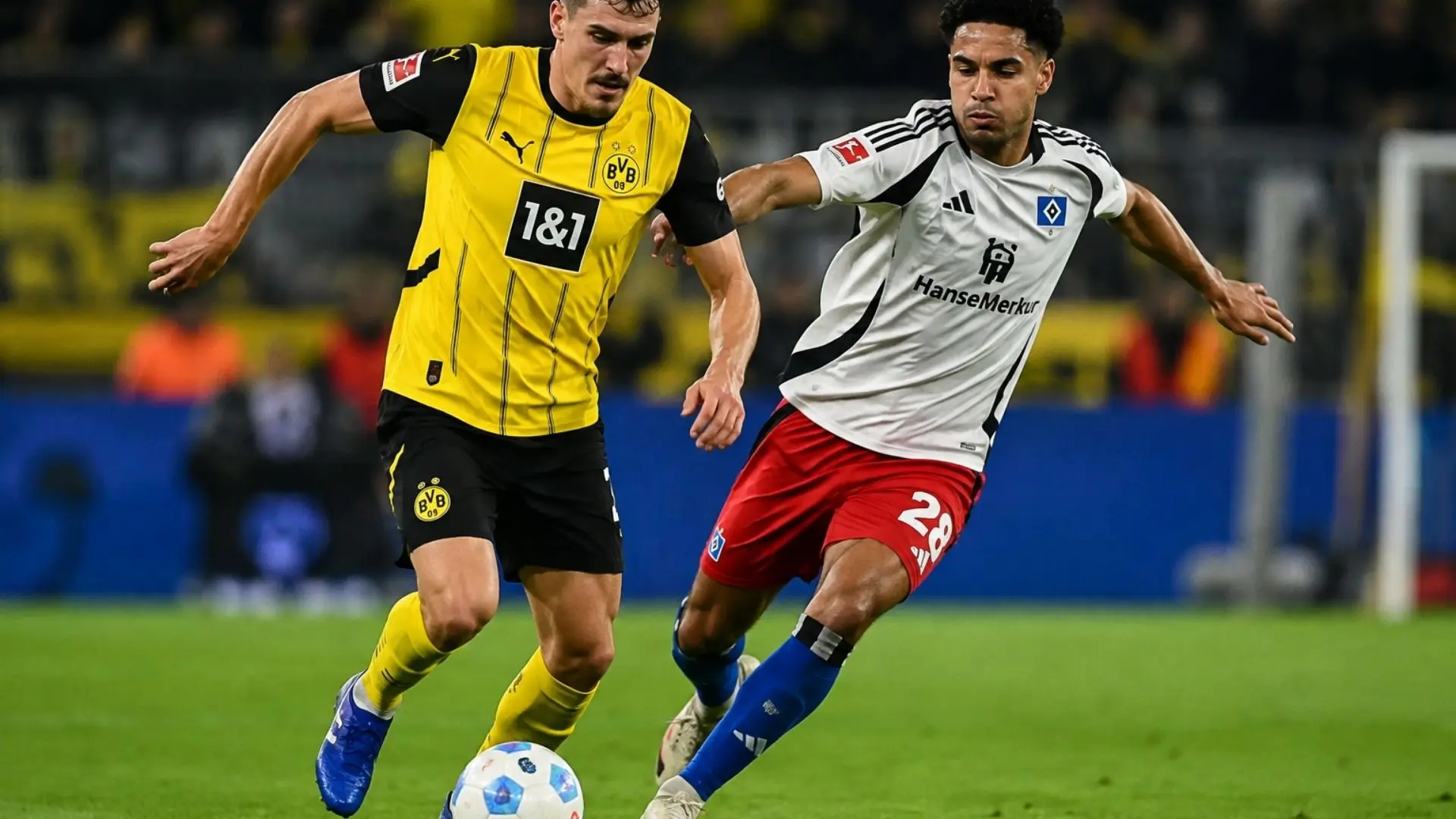 Imagem ilustrativa sobre Hoje, 29/08, Dortmund encara Hamburg na Bundesliga – confira hora, canal e escalação