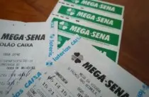 Bilhete de aposta da Mega-Sena