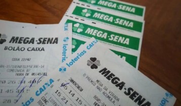 Bilhete de aposta da Mega-Sena