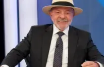 lula usando chapéu