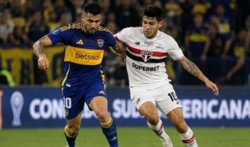 Jogo do São Paulo x Boca Juniors vai passar no SBT hoje