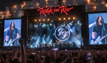 Show do Foo Fighters ao vivo