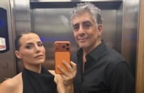 imagem mostra adriana de quem ama cuida da atriz letícia colin com o marido