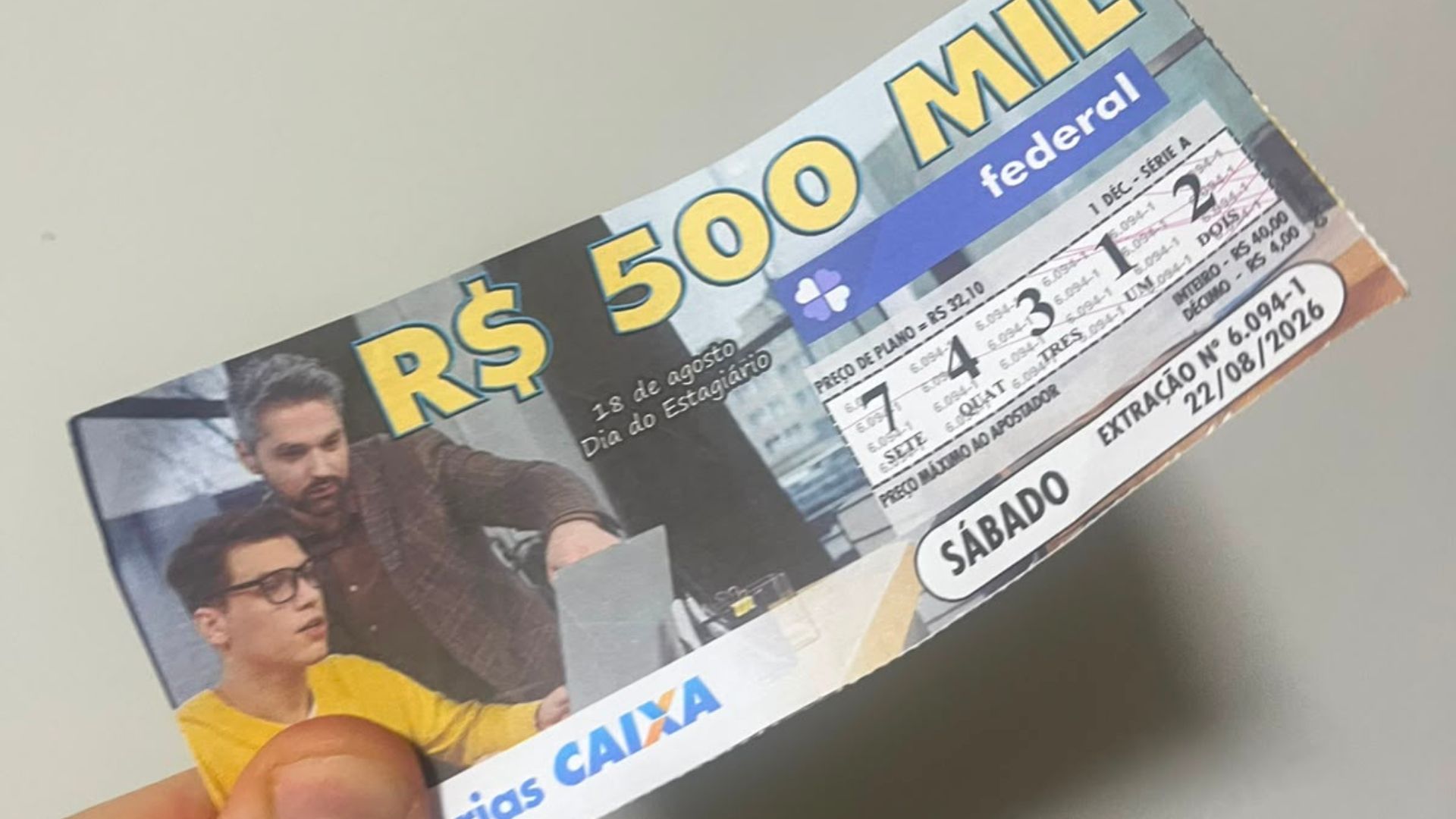 Hoje tem resultado da Loteria Federal 6102 de domingo ou não?