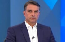 Flávio Bolsonaro hoje na Globo