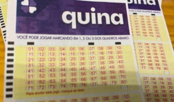 Quina acumulada SORTEIO HOJE