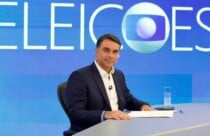Flávio Bolsonaro almoçou na Globo