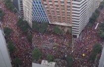 VÍDEO: milhares de estudantes tomam as ruas do Rio em apoio a Lula