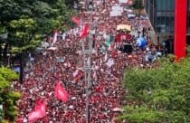 manifestação na Avenida Paulista